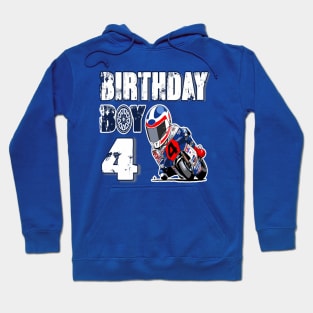 birthday boy 4th Hoodie